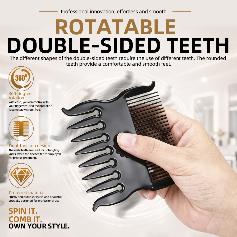 plastic styling comb